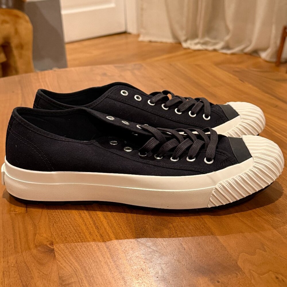 Brand New - PF Flyers Grounder Low-Top Black/Sea Salt